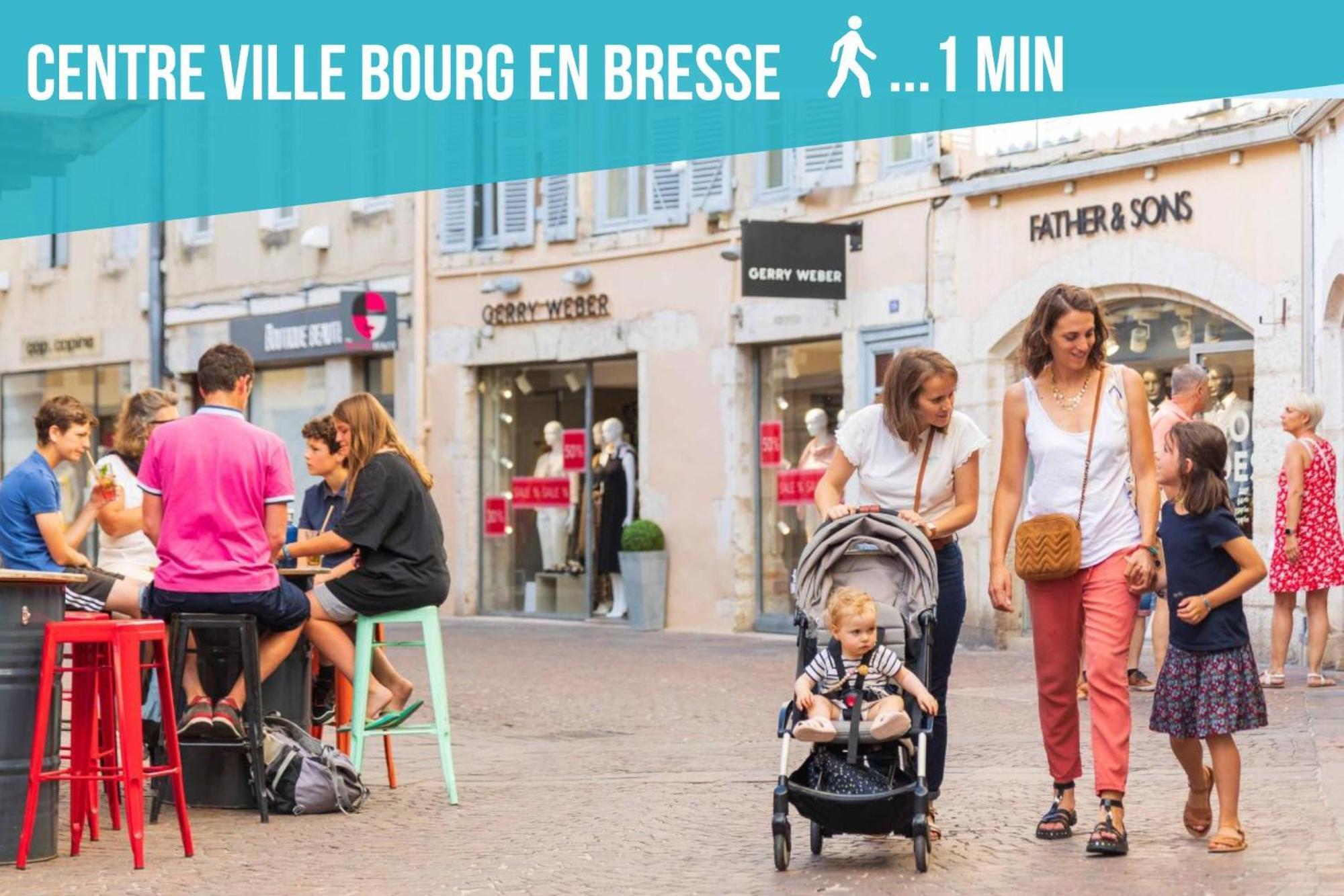 L'Escale - Topdestination-Bourg - Centre Ville - Classe 3 Etoiles Esterno foto